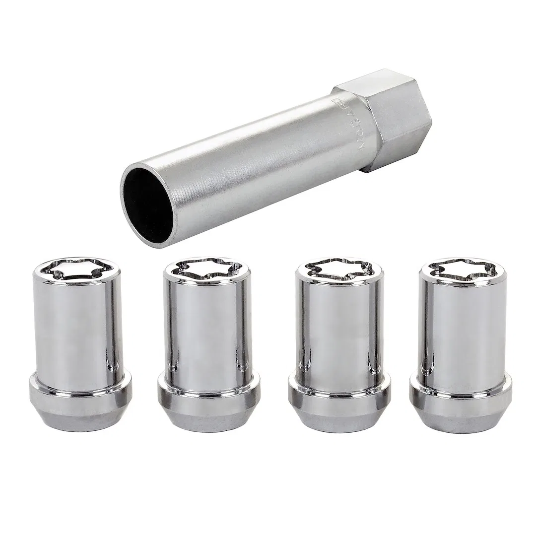 25254 – MCGARD Wheel Lock, Lug Nut Lock 12 Millimeter X 1.25 Thread Size Conical Seat Tuner Lug Use With Alloy Wheels...